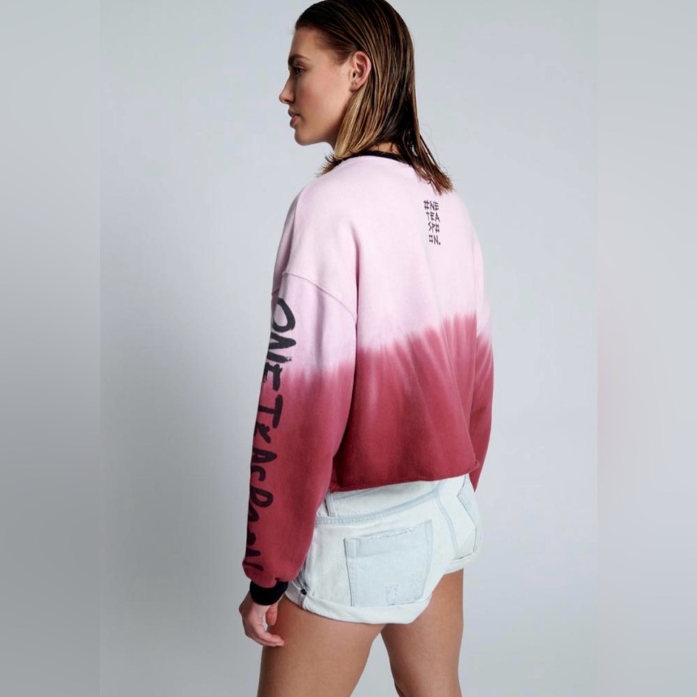 One Teaspoon NWT From the Stars Dipped Collection Crewneck SZ XS online now - Picture 5 of 8